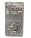 MURRY COLLECTION METAL TUBE CLIP SILVER MC41S