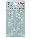 HAIR ACCESSORY BEADS MIX WHITE TONCW - My Hair And beauty