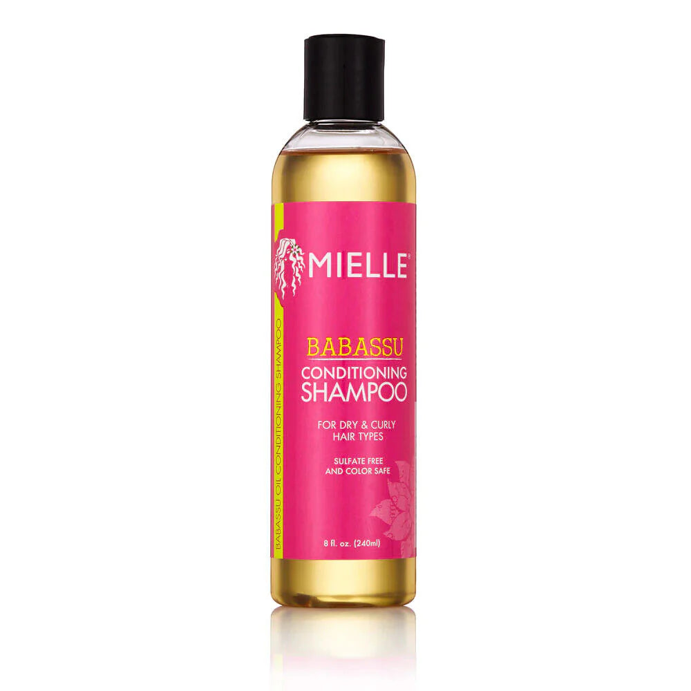Mielle Babassu Conditioning Sulfate-Free Shampoo – Color Safe Cleanser