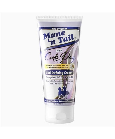 Mane ’n Tail Curls Day Curl Defining Cream 184.3g – Soft Hold Curl Styling Cream