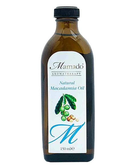 Mamado Aromatherapy Natural Macadamia Oil 150 ml – Anti-Ageing Skin & Hair Care