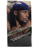 MAGIC COLLECTION SUPERSTAR VELVET DEEP WAVE DURAG 4803ROY