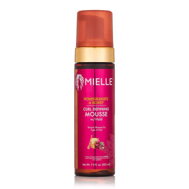 Mielle Pomegranate & Honey Curl Defining Mousse – Lightweight Hold & Moisture