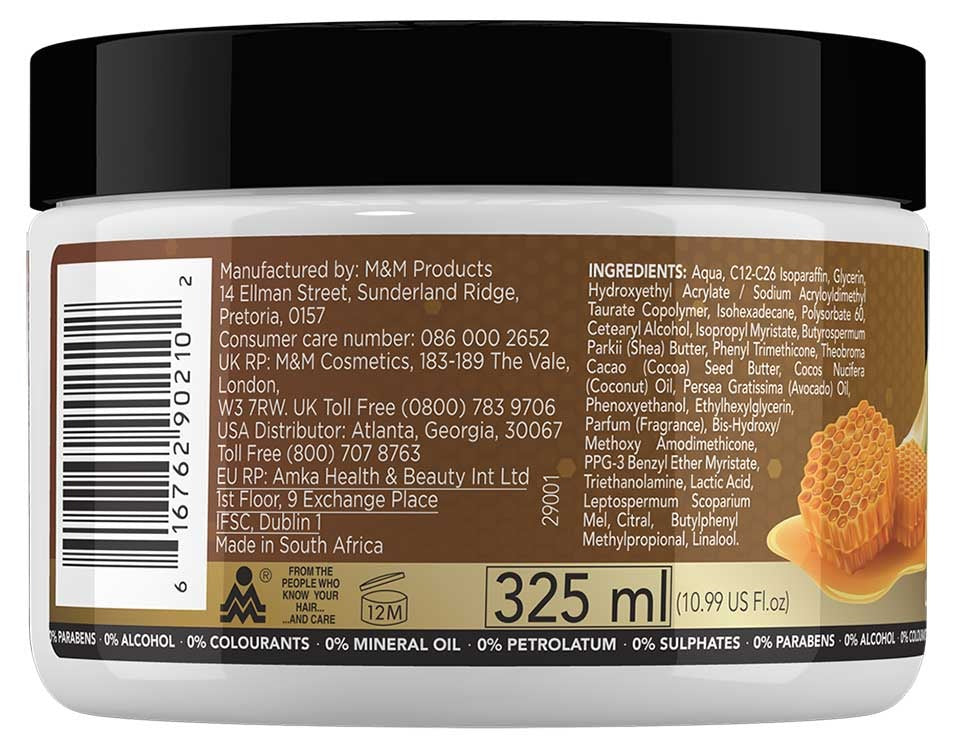 Sof N Free Manuka Honey & Avocado Leave-In Conditioner 325 ml – Moisture & Shine for Natural Hair