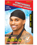 MURRY COLLECTION STRETCHABLE COTTON DURAG M4801BLK