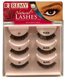 BEE SALES REMY RESPONSE NATURAL TRIPLE PACK 3 . LASHES 3T