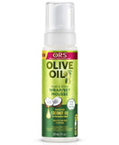 ORS OLIVE OIL HOLD AND SHINE WRAP SET MOUSSE WITH COCONUT OIL - My Hair And beauty