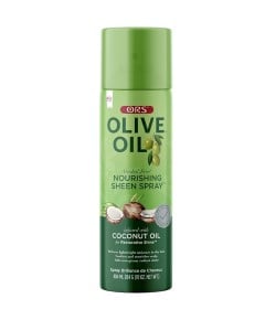 ORS Olive Oil Nourishing Sheen Spray with Coconut Oil 404 ml – Lightweight Shine & Moisture Enhancer