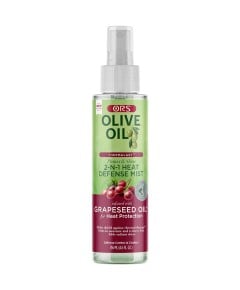 ORS Olive Oil Protect & Shine 2-in-1 Heat Defense 136 ml – Lightweight Shine Mist & Heat Protection Spray
