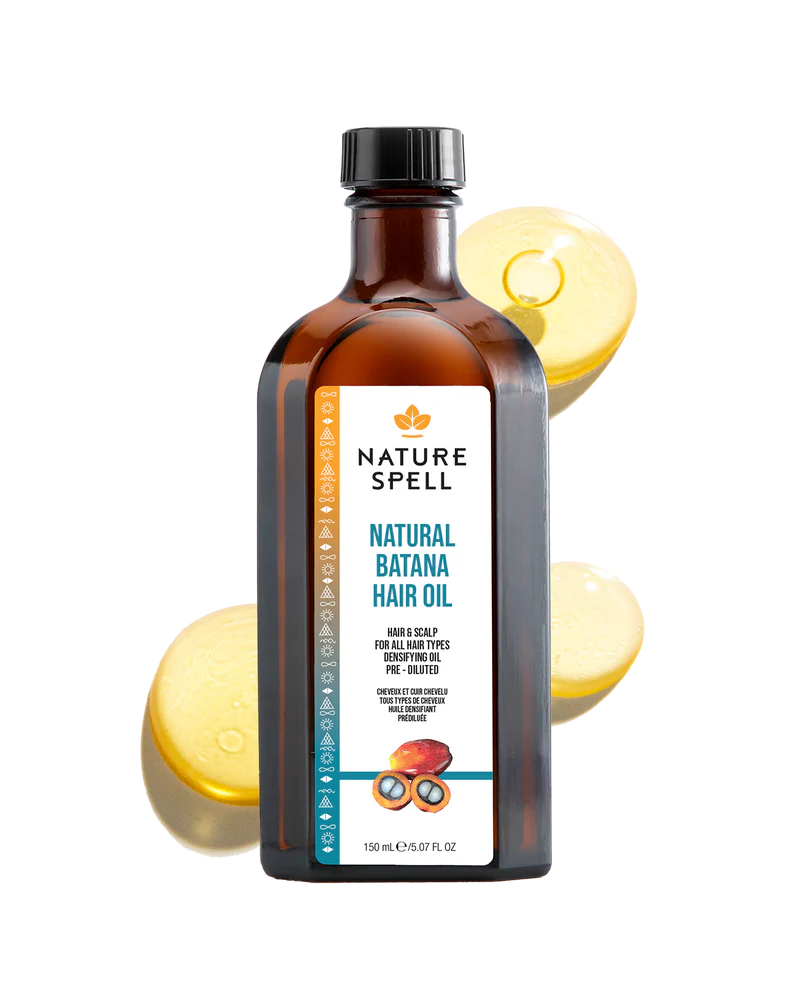 Nature Spell Natural Batana Hair Oil – Nourish & Strengthen Hair