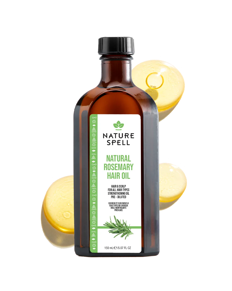 Nature Spell Rosemary Oil for Hair Growth - Pre-Diluted Hair Oil