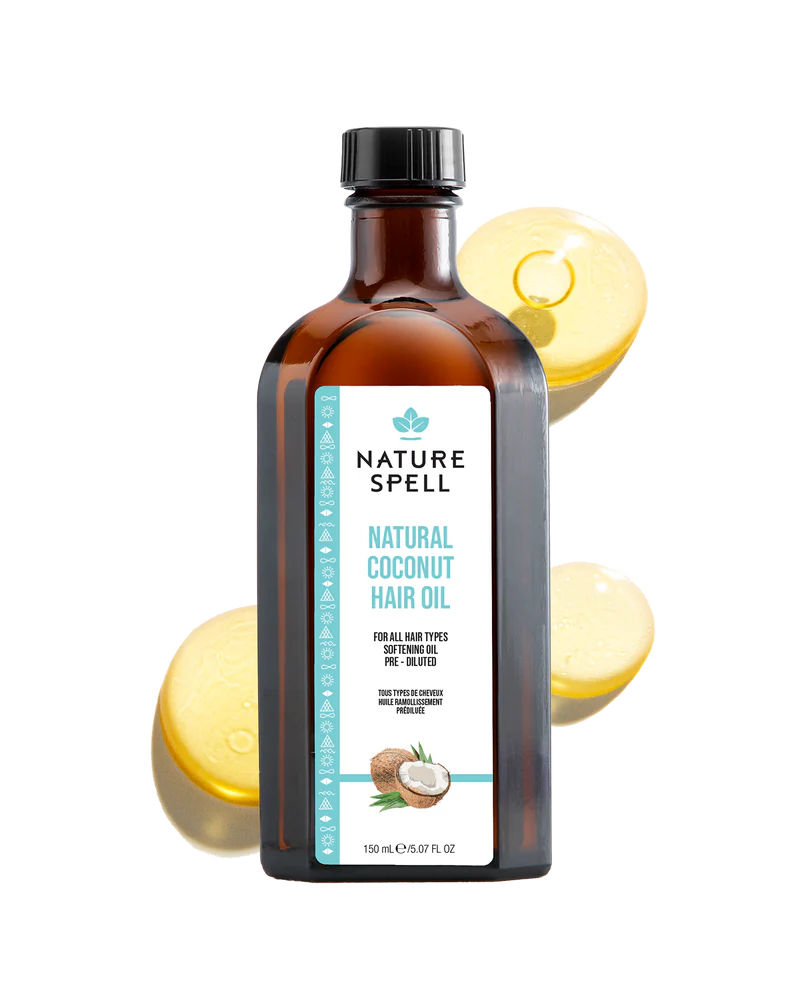 Nature Spell Coconut Treatment Oil for Hair & Body – Nourish & Hydrate