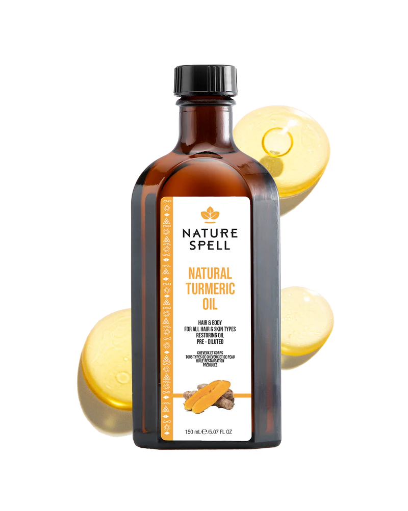 Nature Spell Turmeric Oil for Skin & Hair – Brighten & Nourish