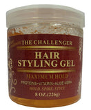 THE CHALLENGER HAIR STYLING GEL MAXIMUM HOLD - My Hair And beauty