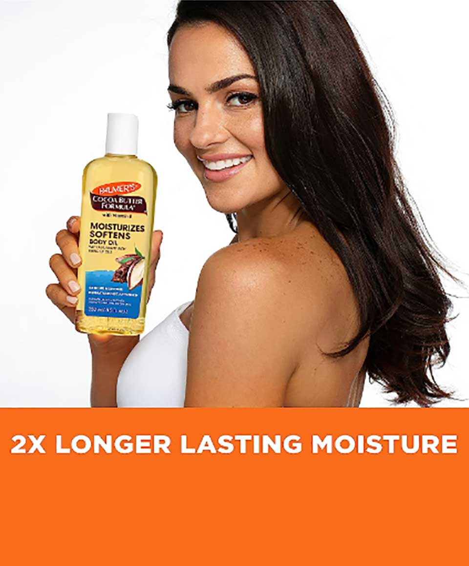Palmer’s Cocoa Butter Formula Moisturizes & Softens Body Oil 250 ml – Deep Hydration with Vitamin E
