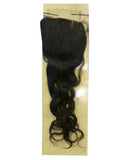 Brazilian Full Lace Free Part Closure HH Natural Wave 4 X 4