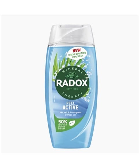 Radox Mineral Therapy Feel Active Shower Gel 225 ml – Sea Salt & Lemongrass Refresh