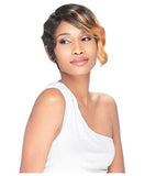 Sensational Bump Feather Wrap + Closure Wig