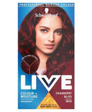 LIVE COLOUR PLUS MOISTURE PERMANENT HAIR COLOUR CRANBERRY BLISS M08 - My Hair And beauty