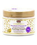 MOISTURE MIRACLE SHEA BUTTER AND FLAXSEED OIL CURLING CREAM