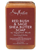 ORGANIC RED BUSH AND SAGE SHEA BUTTER SOAP - My Hair And beauty