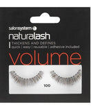 NATURALASH 100 BLACK VOLUME FAKE EYELASHES - My Hair And beauty