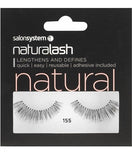 NATURALASH 155 BLACK NATURAL FAKE EYELASHES