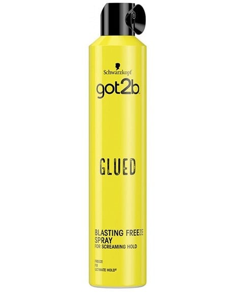 Schwarzkopf Got2b Glued Blasting Freeze Spray 100 ml – Extreme Hold Styling Spray
