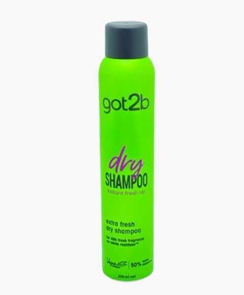 Schwarzkopf Got2b Instant Fresh Up Extra Fresh Dry Shampoo 200 ml – Citrus Fresh Cleanse