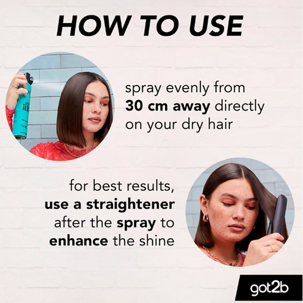 Schwarzkopf Got2b Got Gloss Shine Spray 200 ml – High Shine & Frizz Control