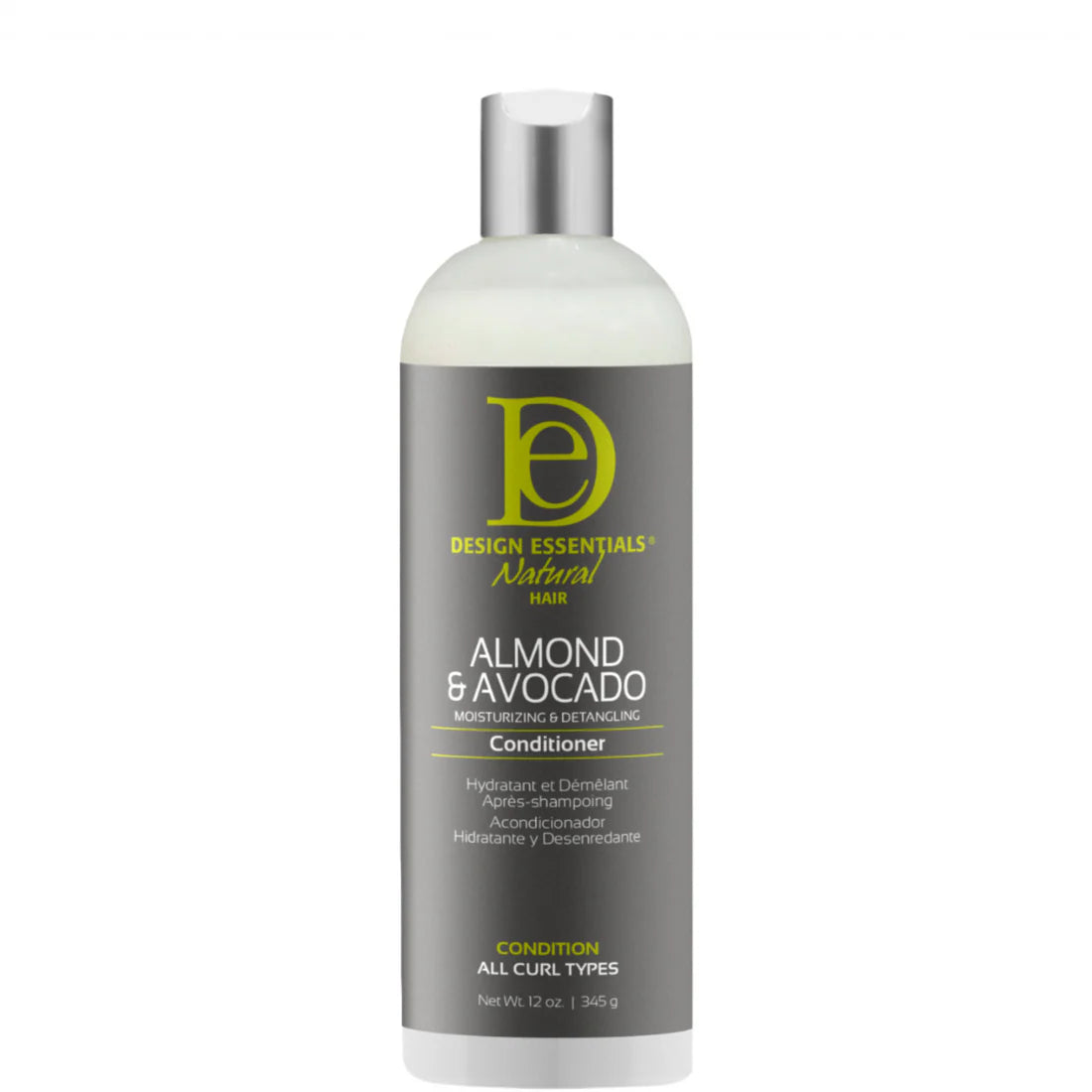 Design Essentials Almond & Avocado Moisturizing & Detangling Conditioner – Hydrating & Strengthening