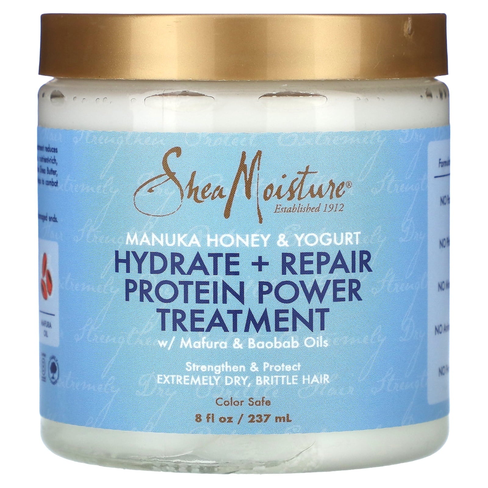 Shea Moisture Manuka Honey & Yogurt Hydrate + Repair Protein Power Treatment