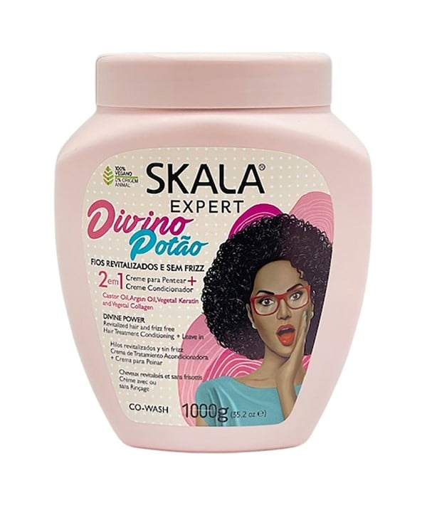 Skala Expert Divino Potão 2-in-1 Hair Treatment Cream 1000g – Deep Conditioning & Hydration Care