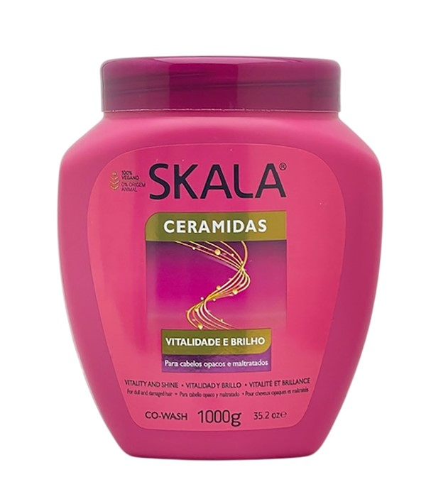 Skala Expert Ceramidas Co-Wash 1000g – Cuticle Sealing & Shine Restoring Cleanser