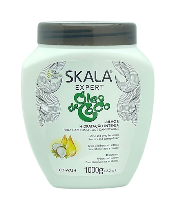 Skala Expert Óleo de Coco Coconut Oil Hair Treatment Co-Wash 1000g – Deep Hydration & Strength Care