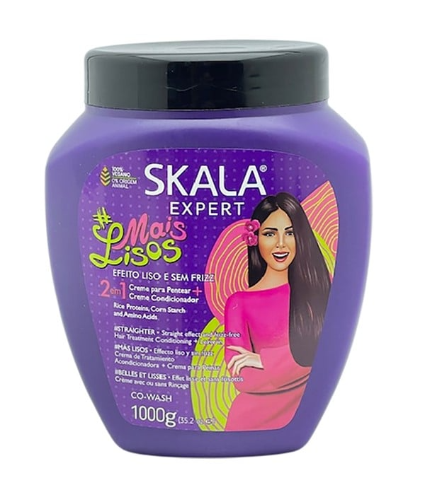 Skala Expert Mais Lisos 2-in-1 Hair Treatment Cream 1000g – Smooth & Frizz Control Care
