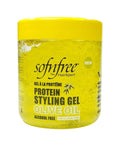 Sof N Free Hair Xpert Olive Oil Protein Styling Gel 500 ml – Strong Hold & Nourishment