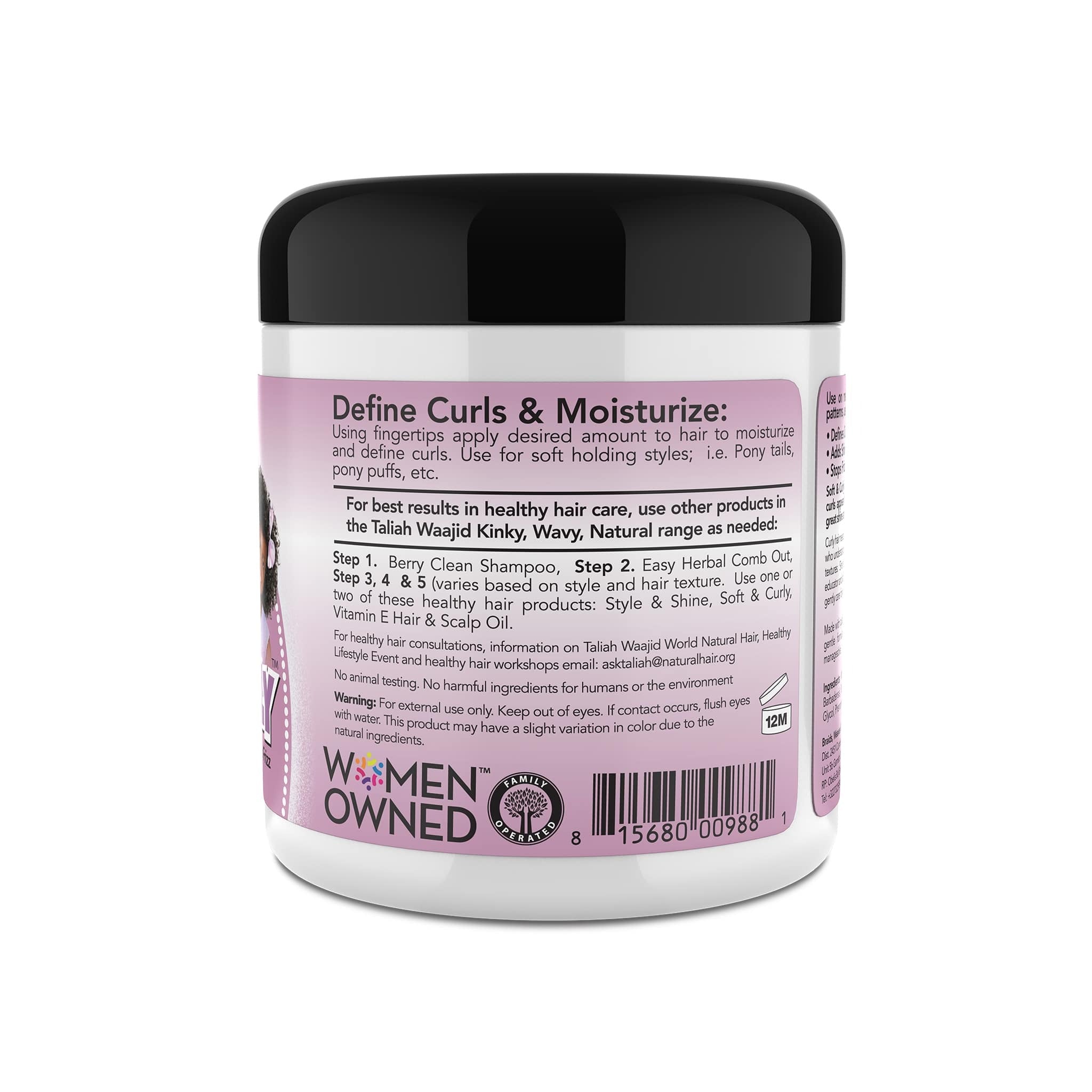 Kinky Wavy Natural Soft & Curly for Children 177 ml – Taliah Waajid