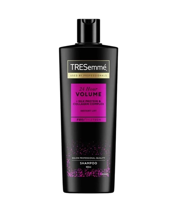TRESemmé 24 Hour Volume Silk Protein & Collagen Complex Shampoo 400/685 ml – Lift & Fullness