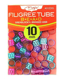 MAGIC COLLECTION FILIGREE TUBE BEAD 012DIS ASSORTED