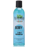 KINKY WAVY BERRY CLEAN 3 IN 1 SHAMPOO WITH BLUEBERRY AND CHAMOMILE