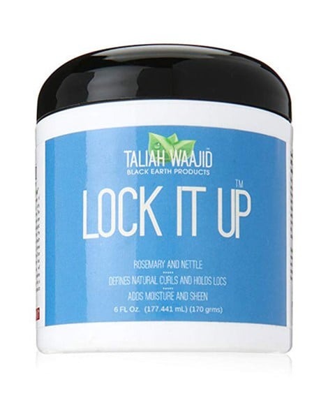 Taliah Waajid Black Earth Products Lock It Up  177 ml – Moisturizing Hold for Locks, Twists & Curls