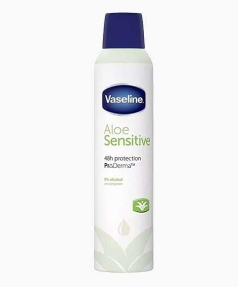 Vaseline Aloe Sensitive 48H Protection ProDerma Anti-Perspirant Spray 250 ml – Gentle Care