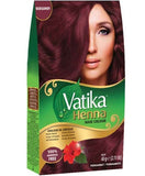 VATIKA HENNA PERMANENT HAIR COLOR BURGUNDY - My Hair And beauty