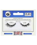 ZURI HUMAN HAIR EYELASHES 1 120 BLACK