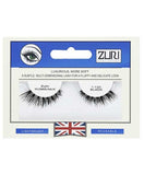 ZURI HUMAN HAIR EYELASHES 1 120 BLACK