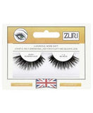 ZURI HUMAN HAIR EYELASHES 1 5 BLACK