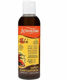 ACTI FORCE BLACK CASTOR OIL HOT OILSActi Force Black Castor Oil Hot Oils natural origin oil bath enriched in Carapate and Mamey seed oils gives your hair all the strength that it needs. Its unique combActiCosmats