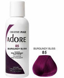 ADORE SHINING SEMI PERMANENT HAIR COLOR BURGUNDY BLISS