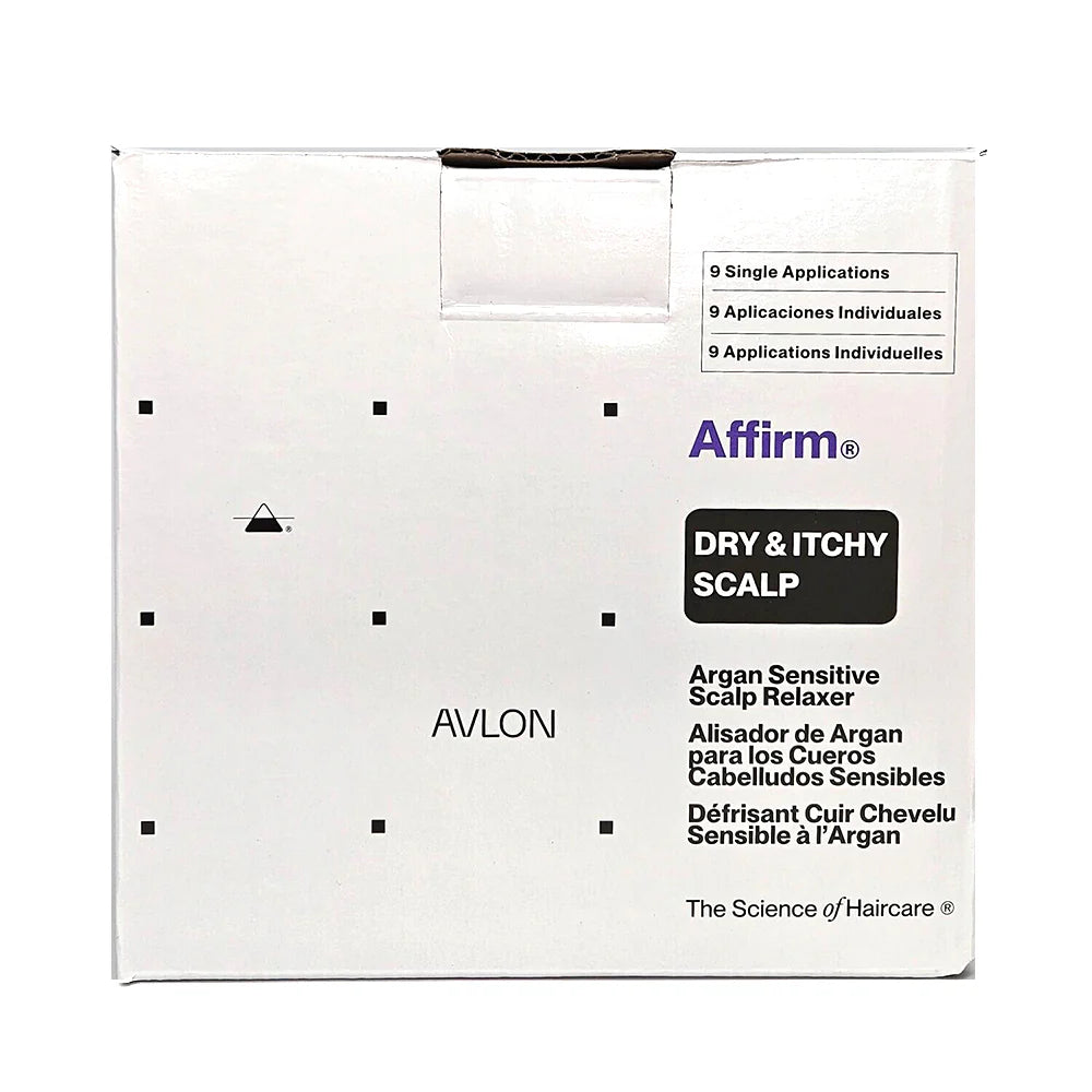 Affirm Dry & Itchy Sensitive Scalp Crème Relaxer (9 Applications)